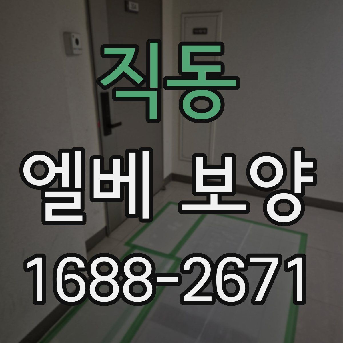 직동 엘베 보양 시트와 판넬을 구분해 쓰는 기준