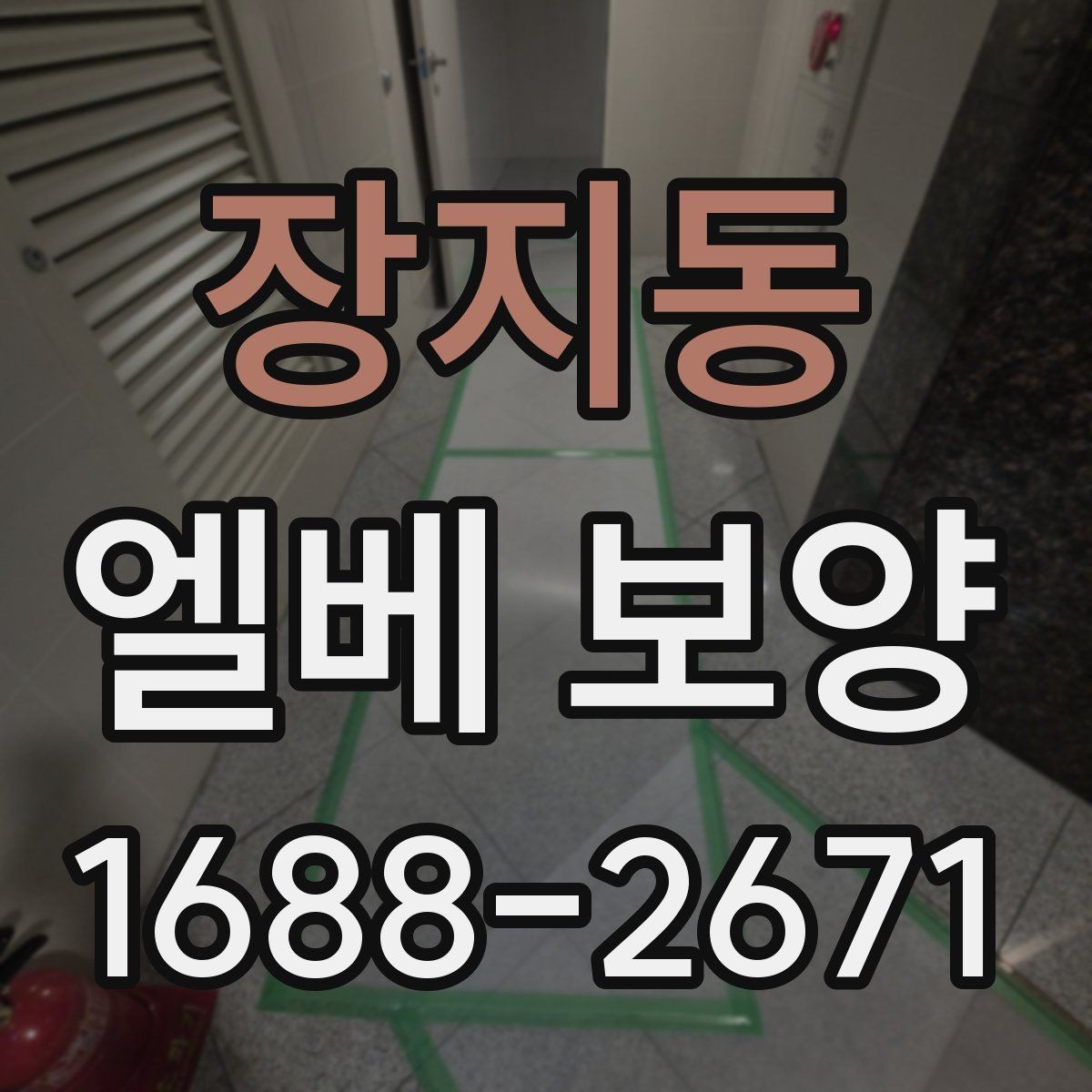 장지동 엘베 보양 관리규정에 맞춰 적용하는 방식