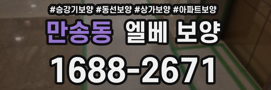 만송동 엘베 보양