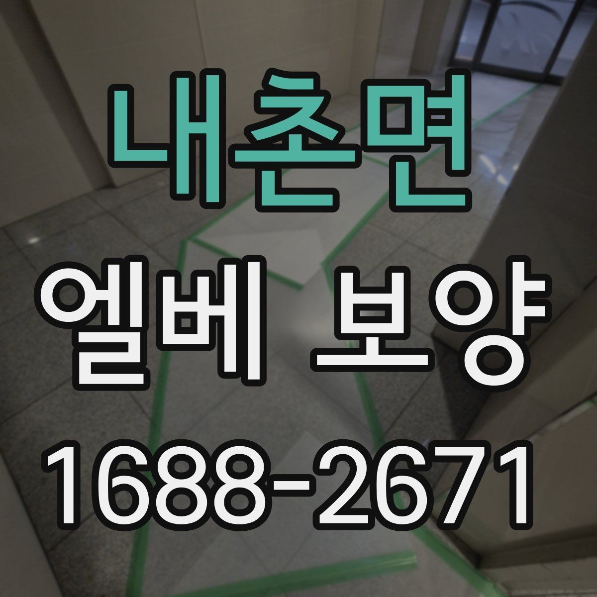 내촌면 엘베 보양 교체·수리 공사 때 어디까지 해야 할까