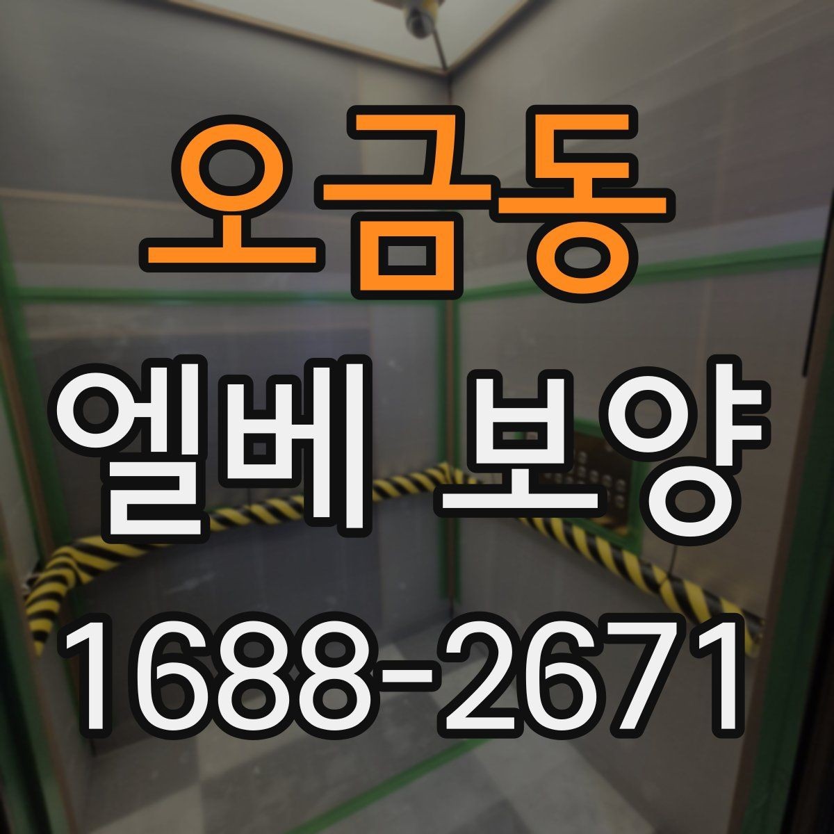 오금동 엘베 보양 작업 전후 사진이 필요한 순간들