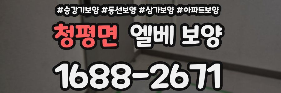 청평면 엘베 보양