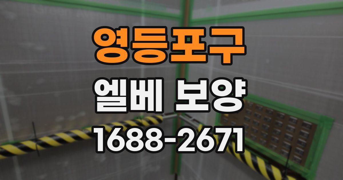영등포구 엘베 보양