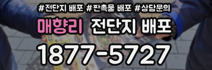 매향리 전단지 배포
