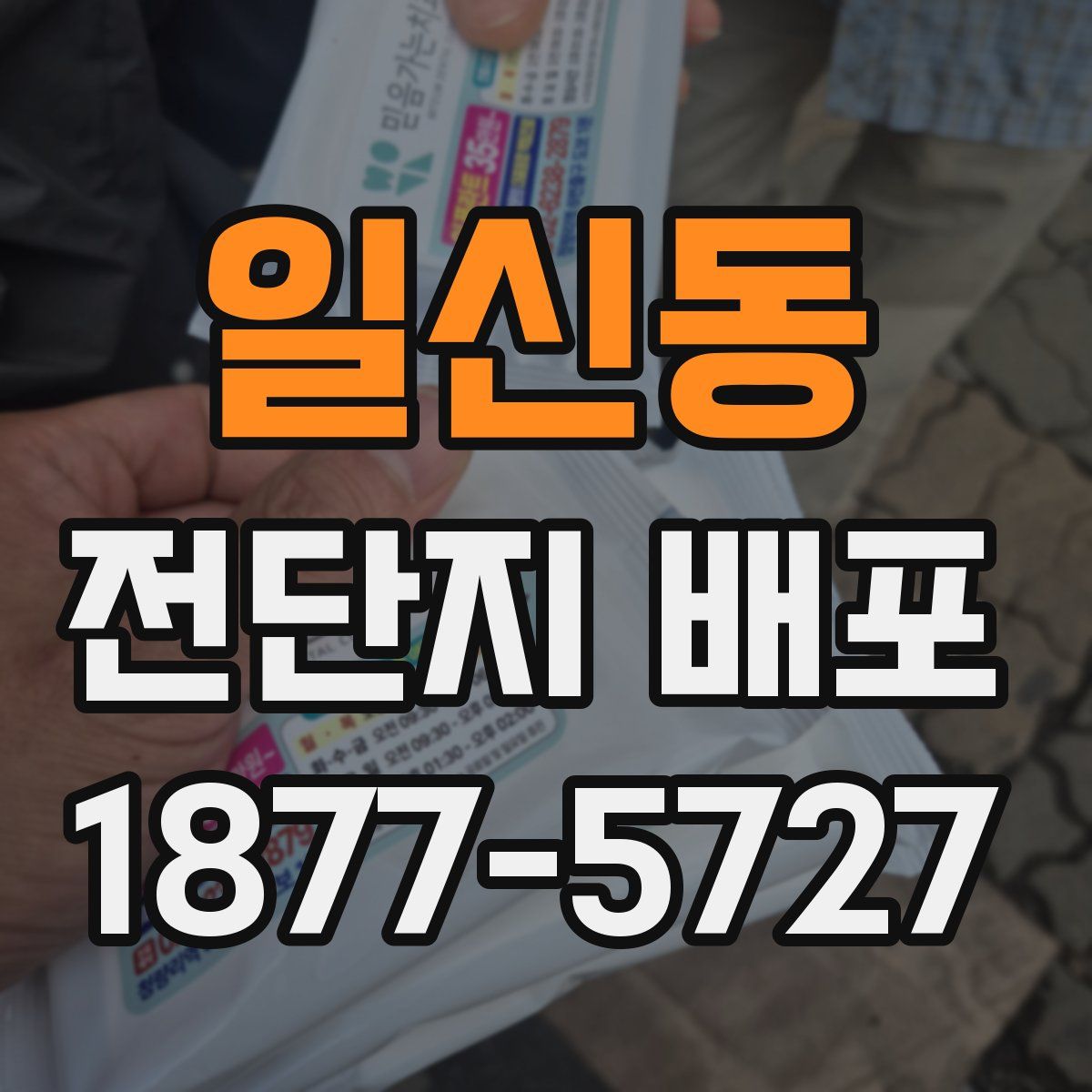 일신동 전단지 배포