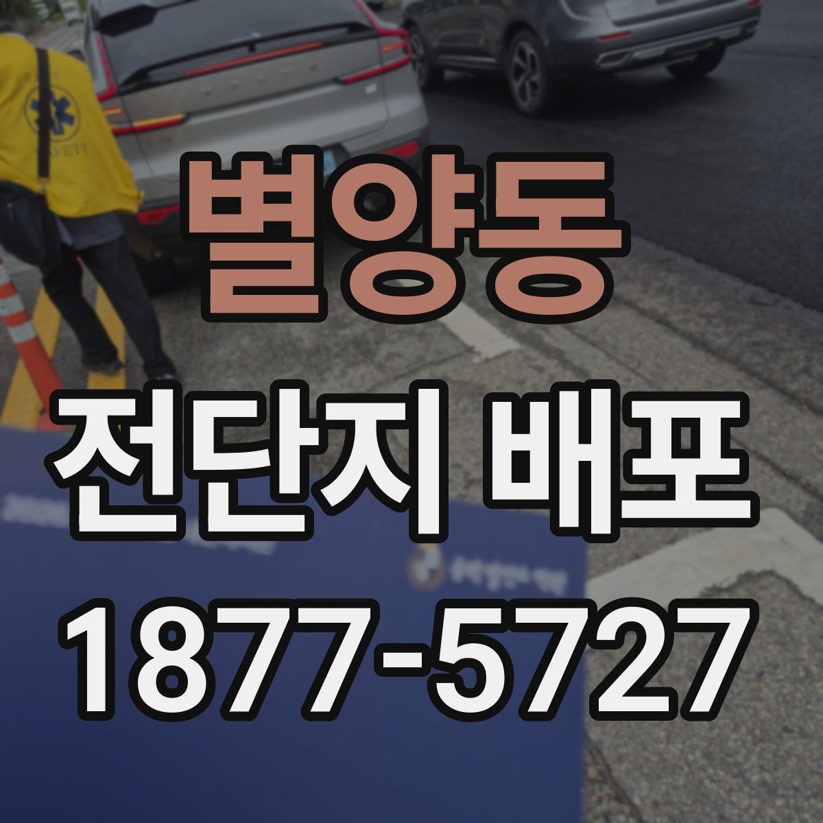 별양동 전단지 배포