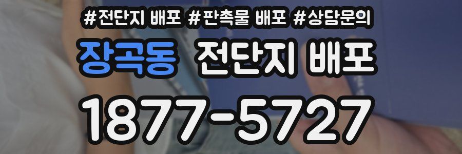 장곡동 전단지 배포
