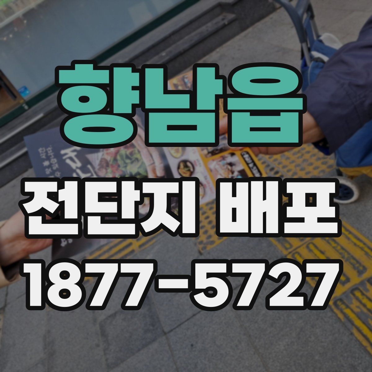 향남읍 전단지 배포