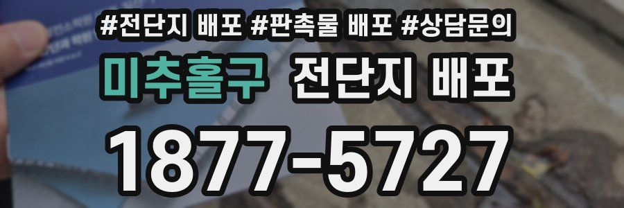 미추홀구 전단지 배포
