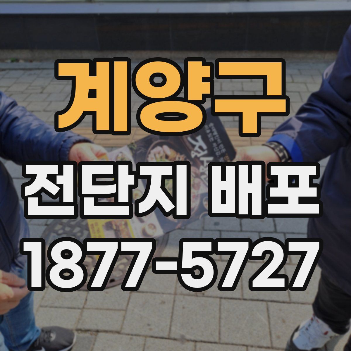 계양구 전단지 배포