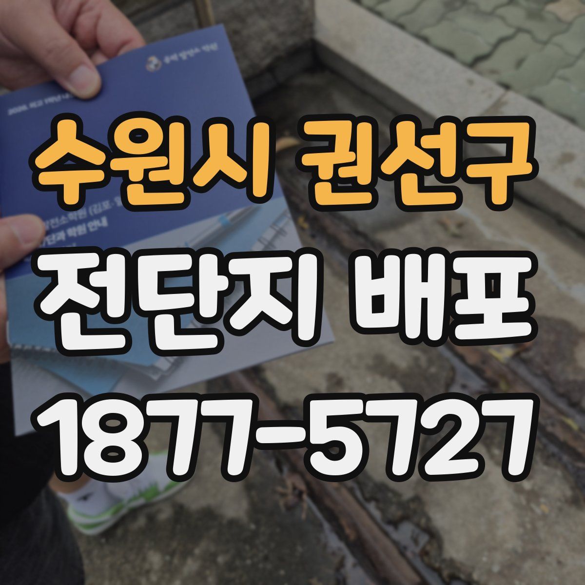수원시 권선구 전단지 배포