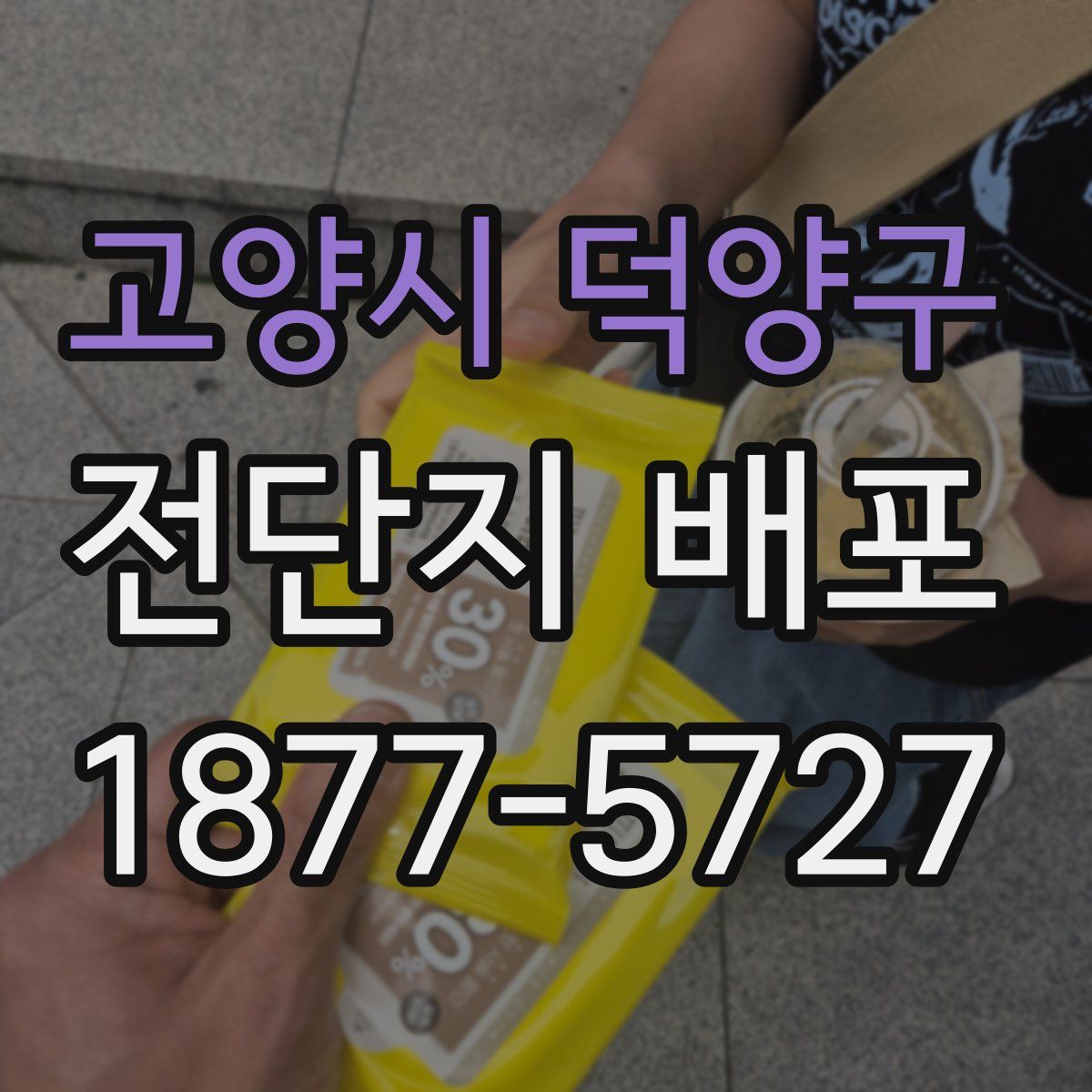 고양시 덕양구 전단지 배포