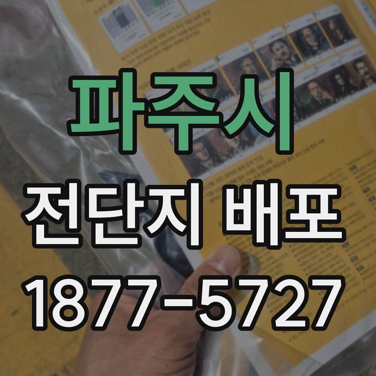 파주시 전단지 배포