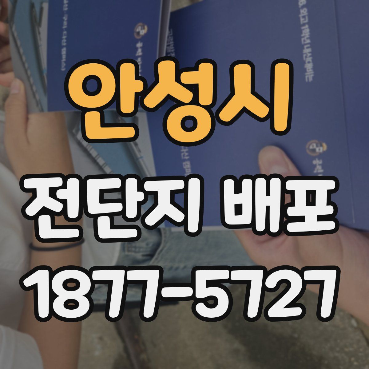 안성시 전단지 배포