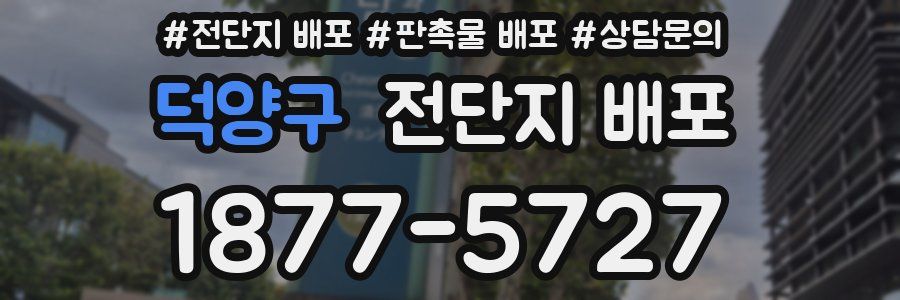 덕양구 전단지 배포