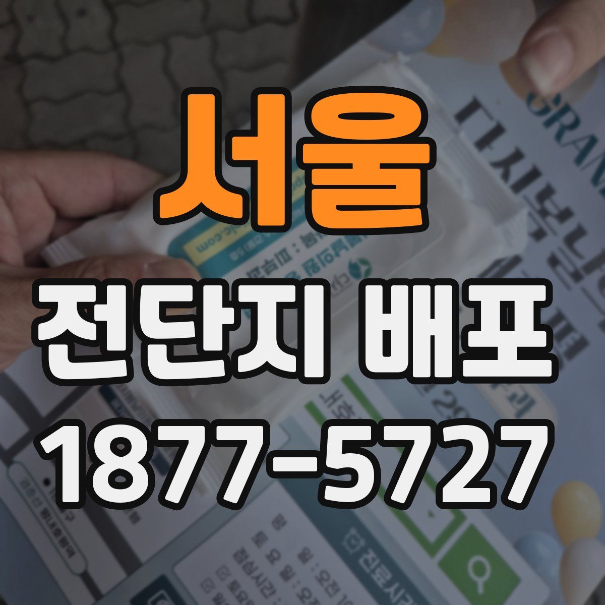 서울 전단지 배포