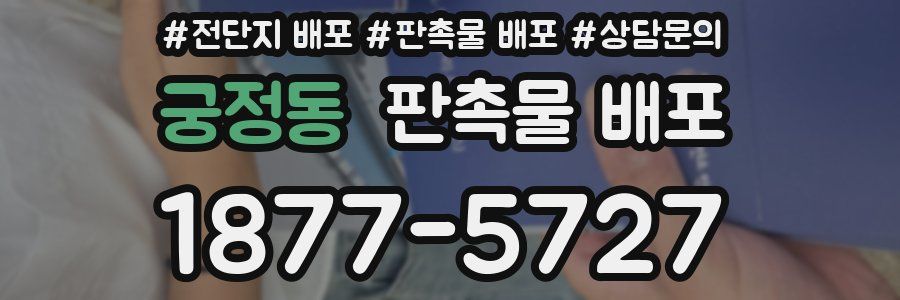 궁정동 판촉물 배포
