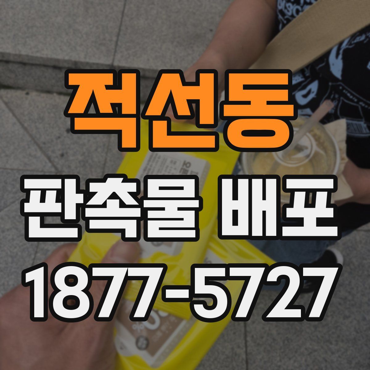 적선동 판촉물 배포