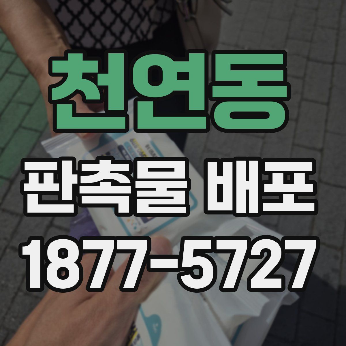 천연동 판촉물 배포
