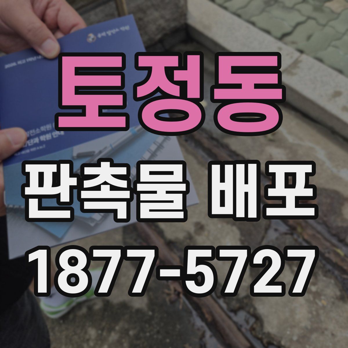 토정동 판촉물 배포