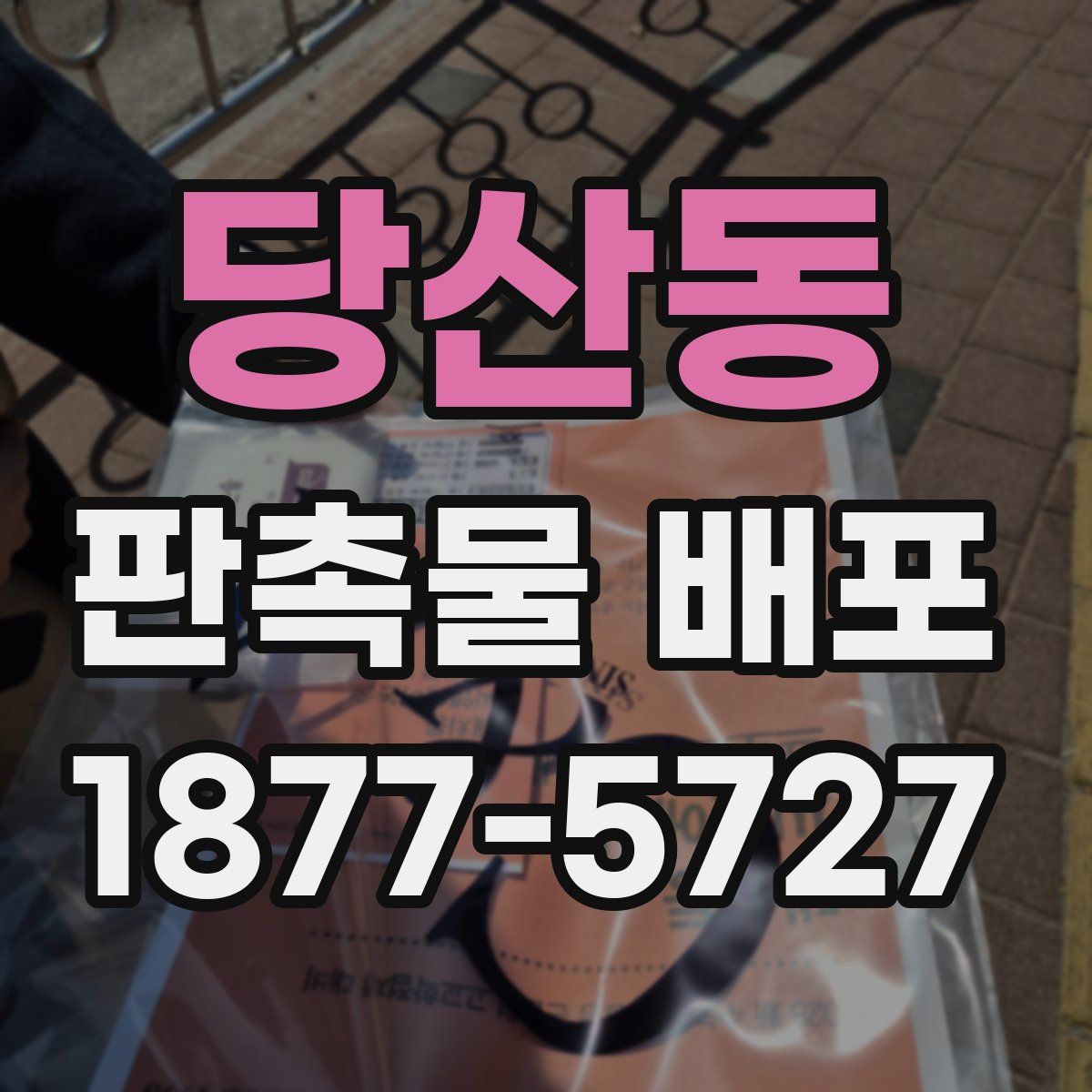 당산동 판촉물 배포