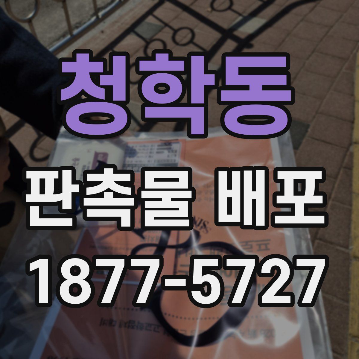 청학동 판촉물 배포