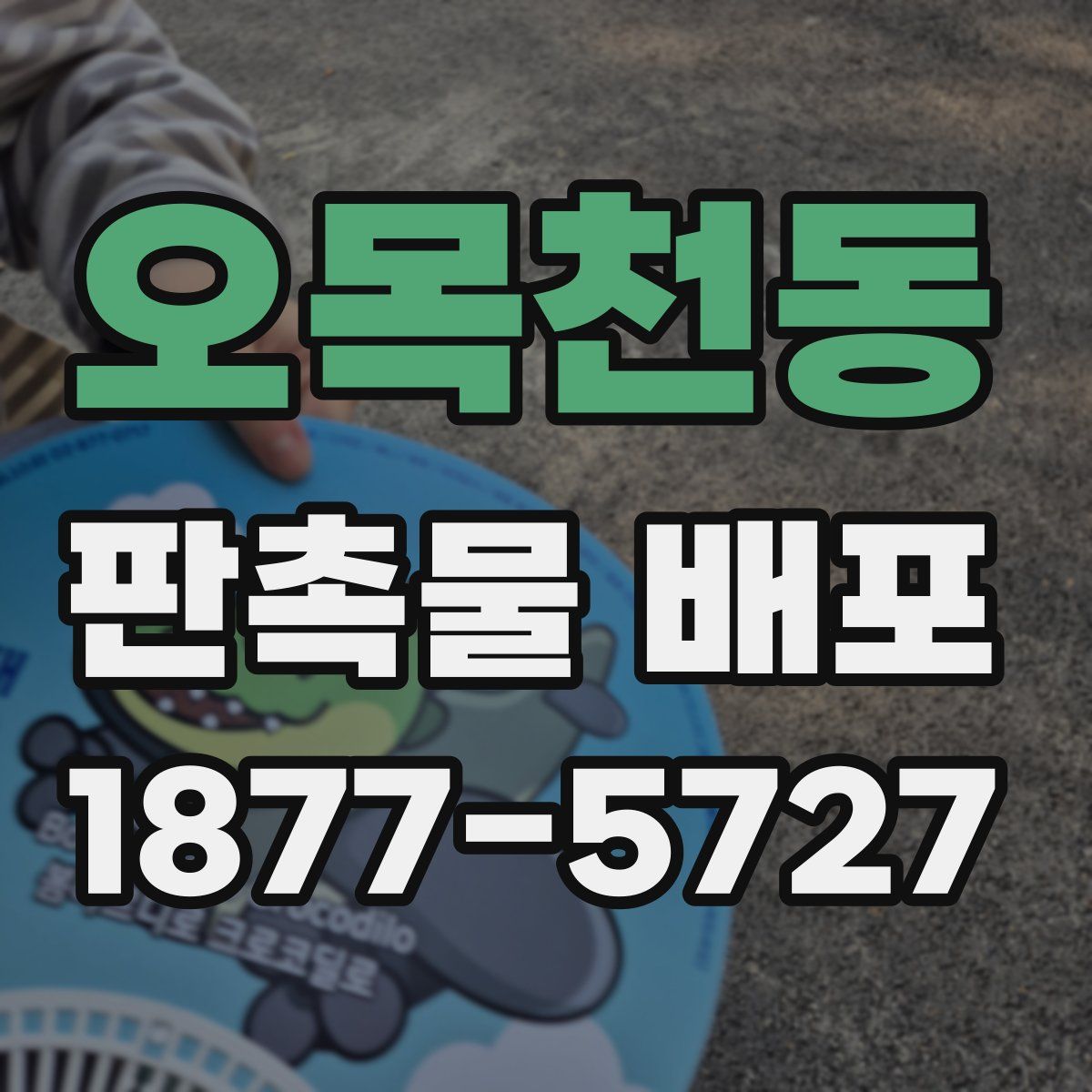 오목천동 판촉물 배포