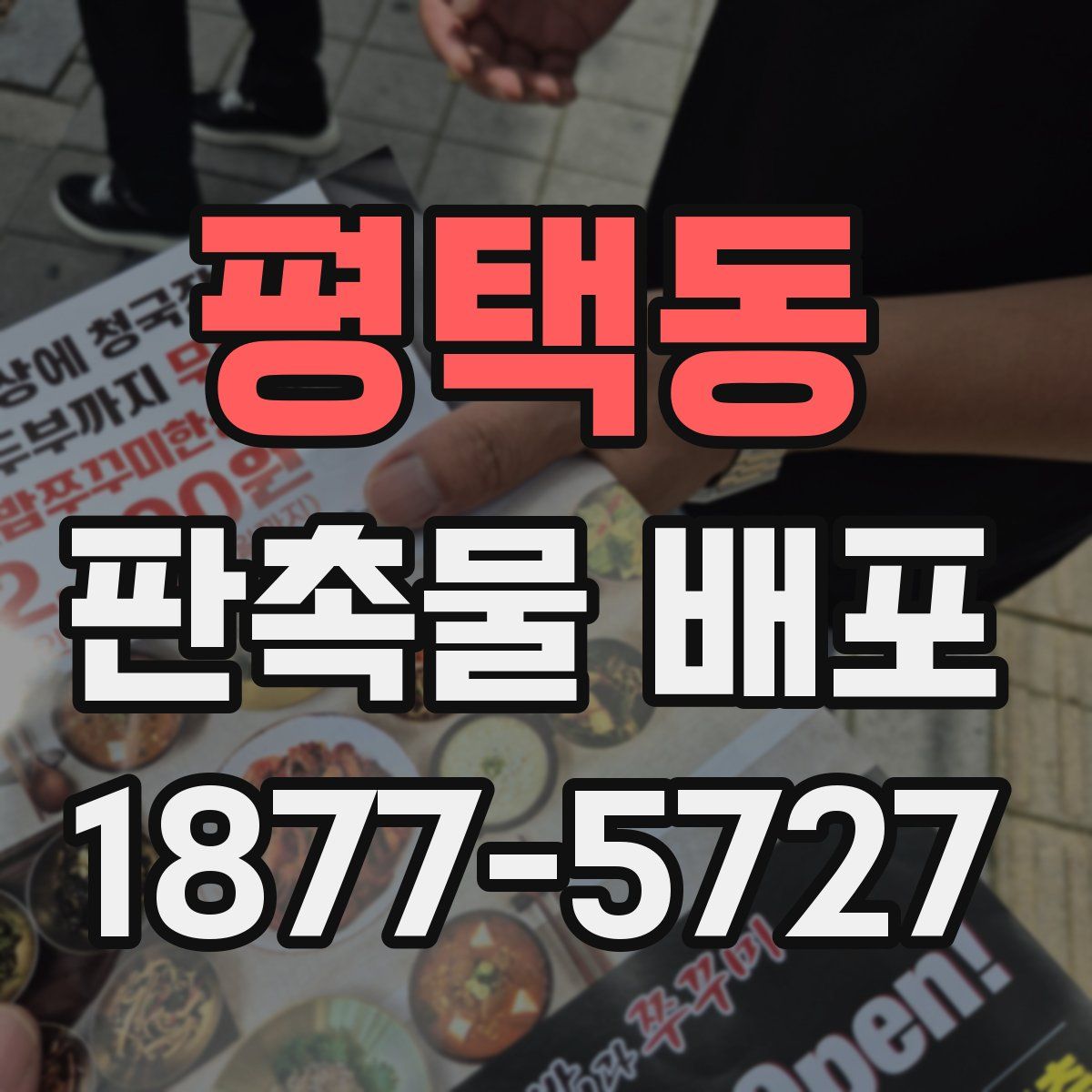 평택동 판촉물 배포