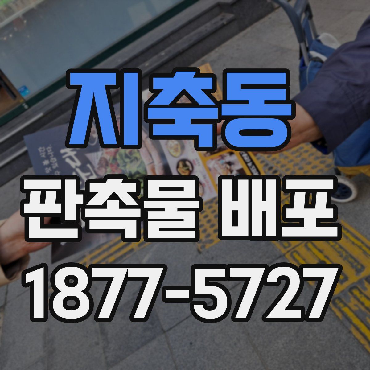 지축동 판촉물 배포