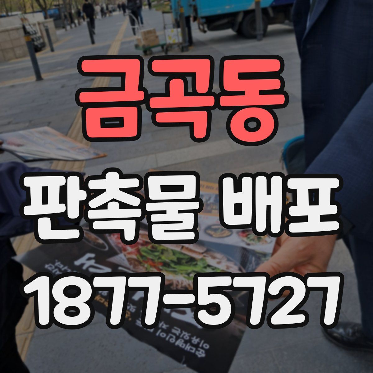 금곡동 판촉물 배포