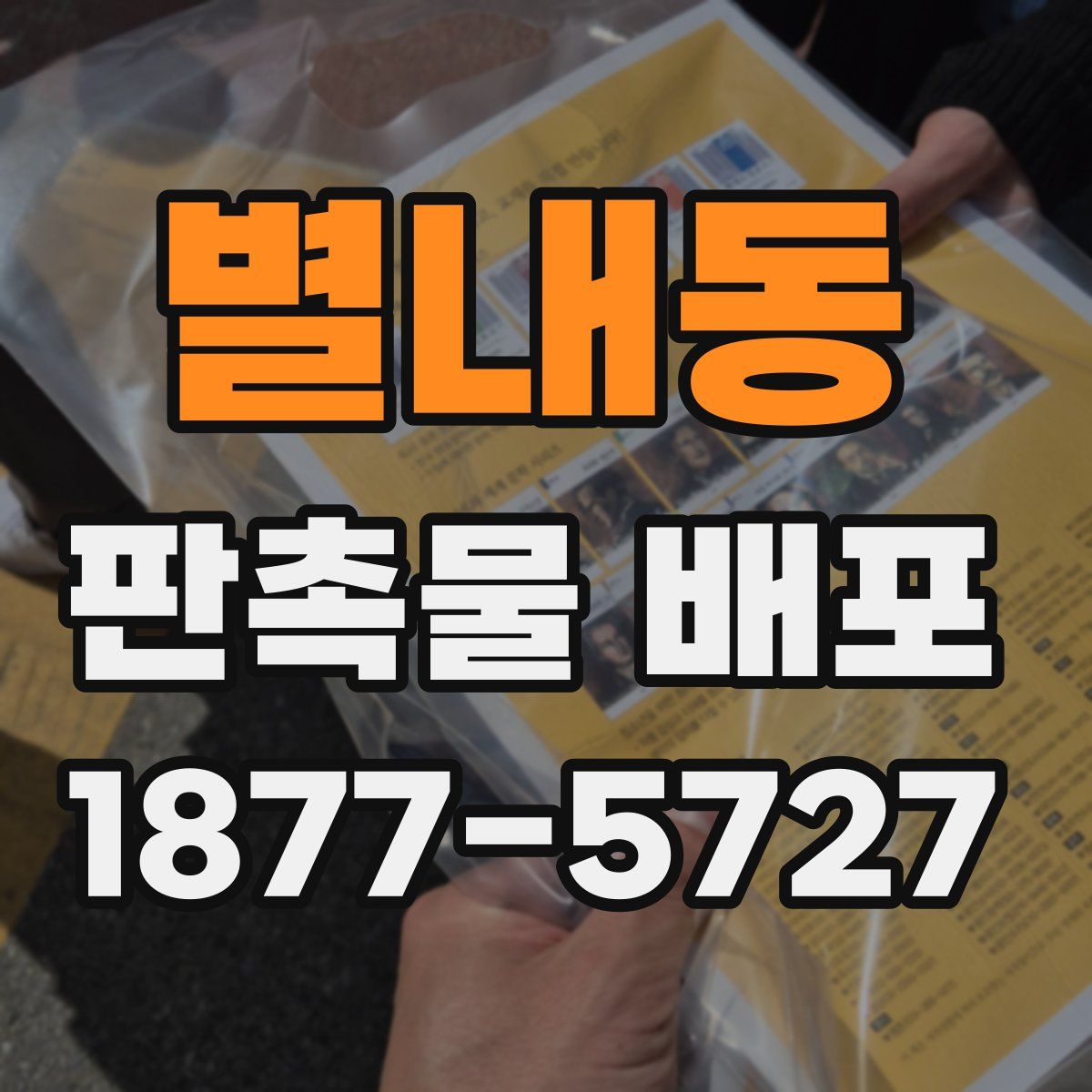 별내동 판촉물 배포