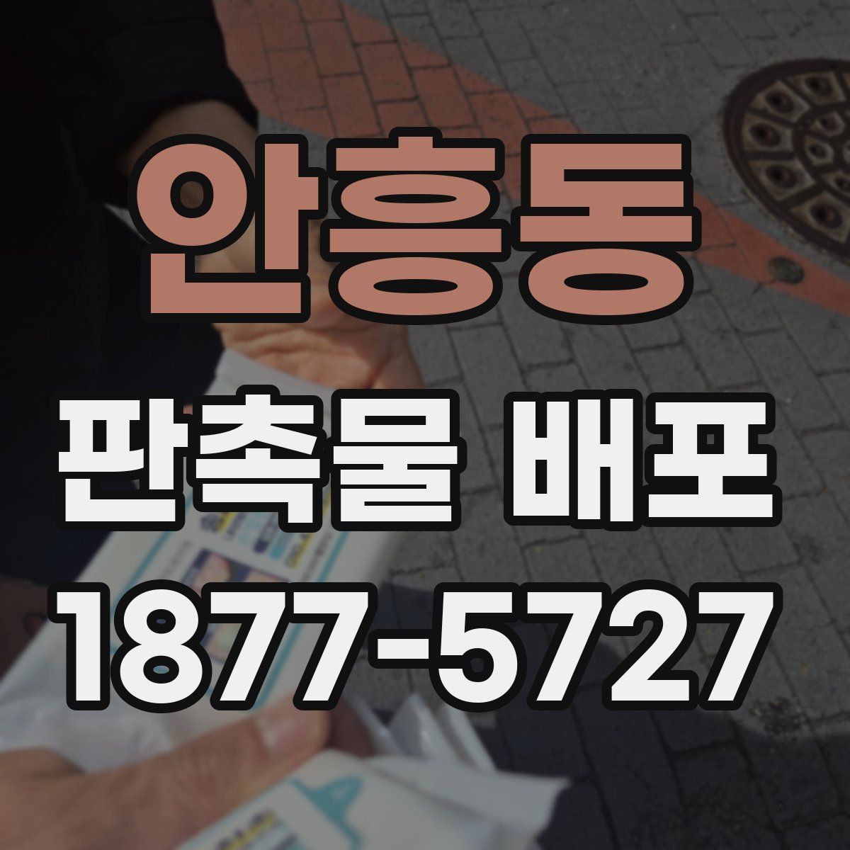 안흥동 판촉물 배포