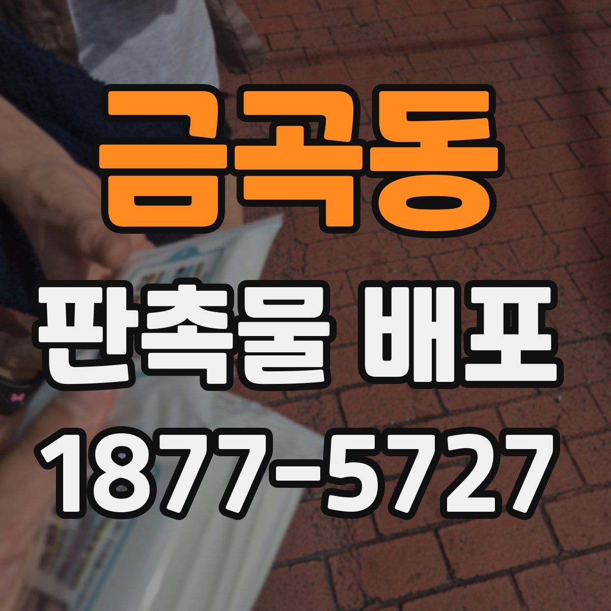 금곡동 판촉물 배포