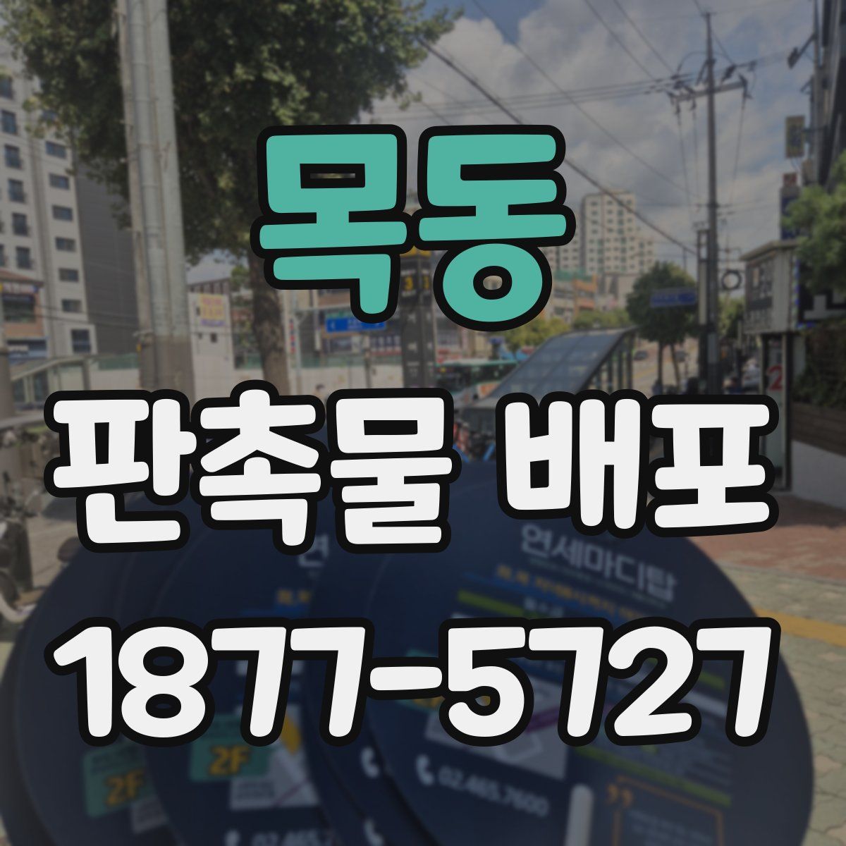 목동 판촉물 배포