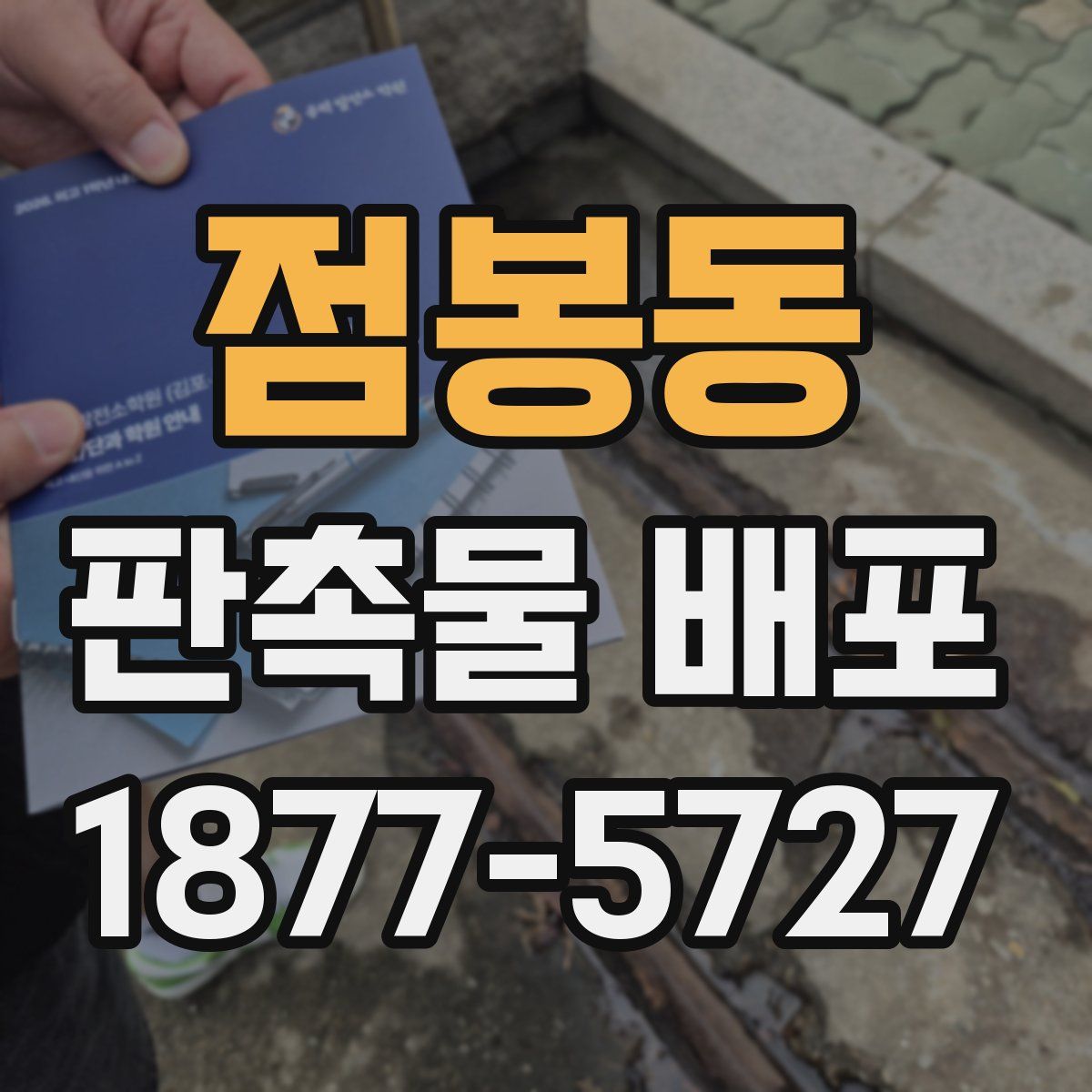 점봉동 판촉물 배포