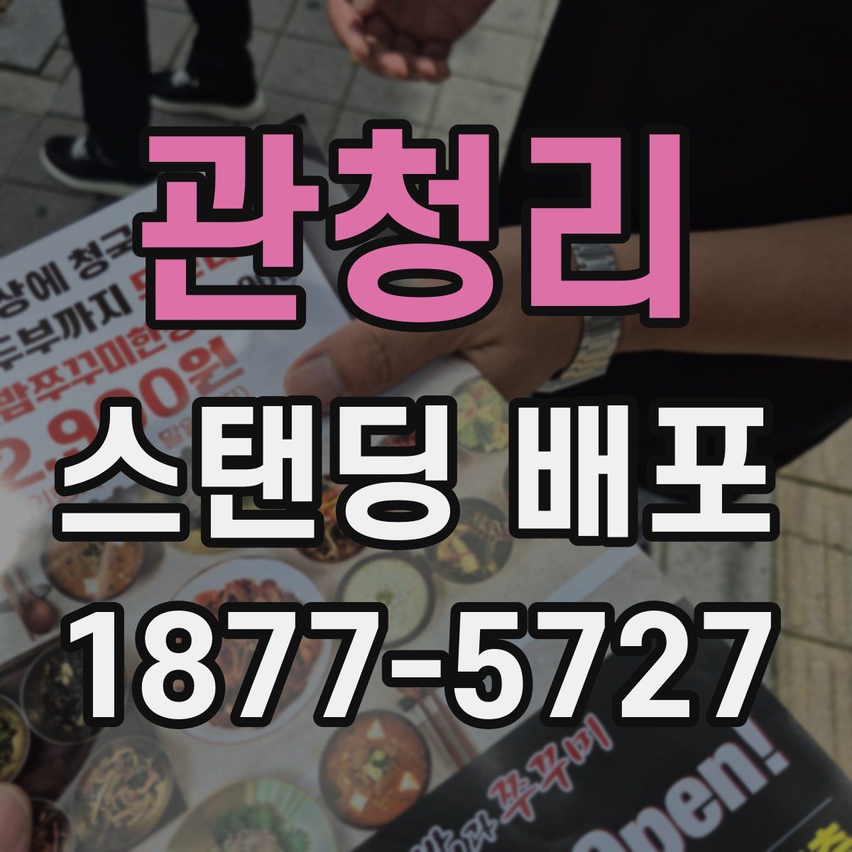 관청리 스탠딩 배포