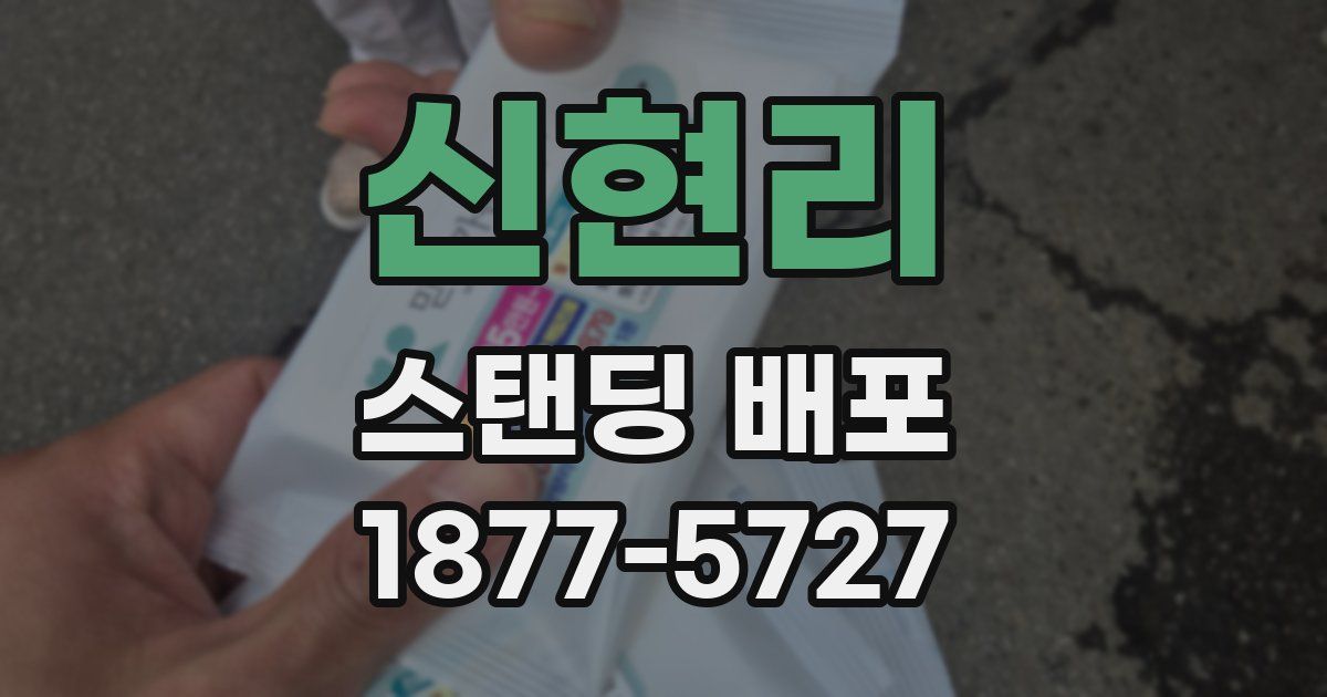 신현리 스탠딩 배포