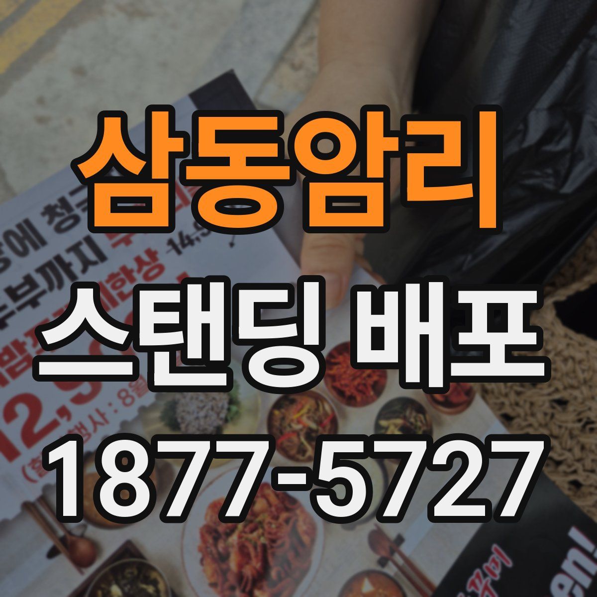 삼동암리 스탠딩 배포