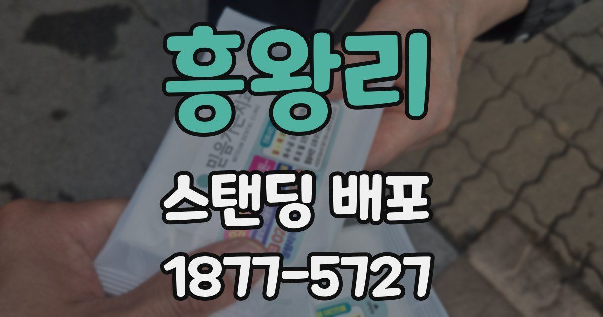 흥왕리 스탠딩 배포