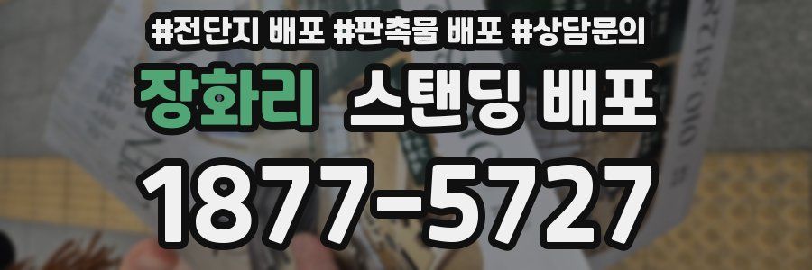 장화리 스탠딩 배포