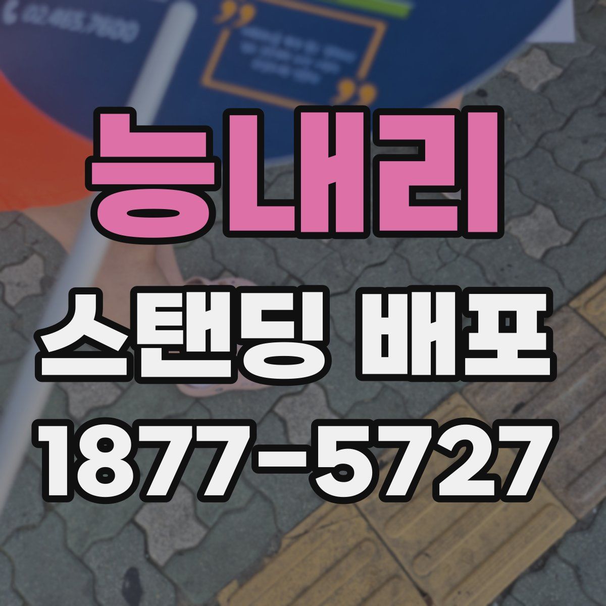 능내리 스탠딩 배포