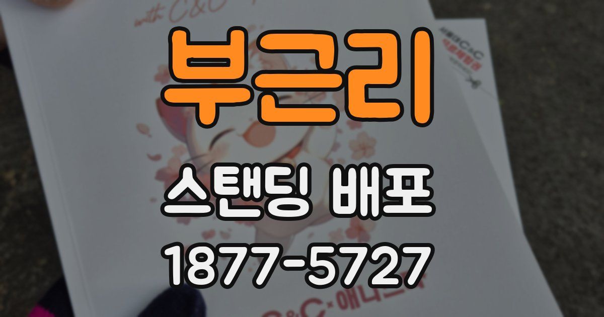 부근리 스탠딩 배포