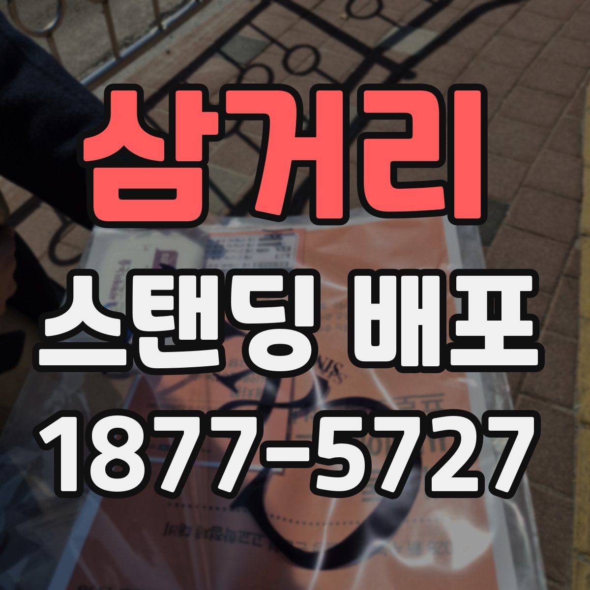 삼거리 스탠딩 배포