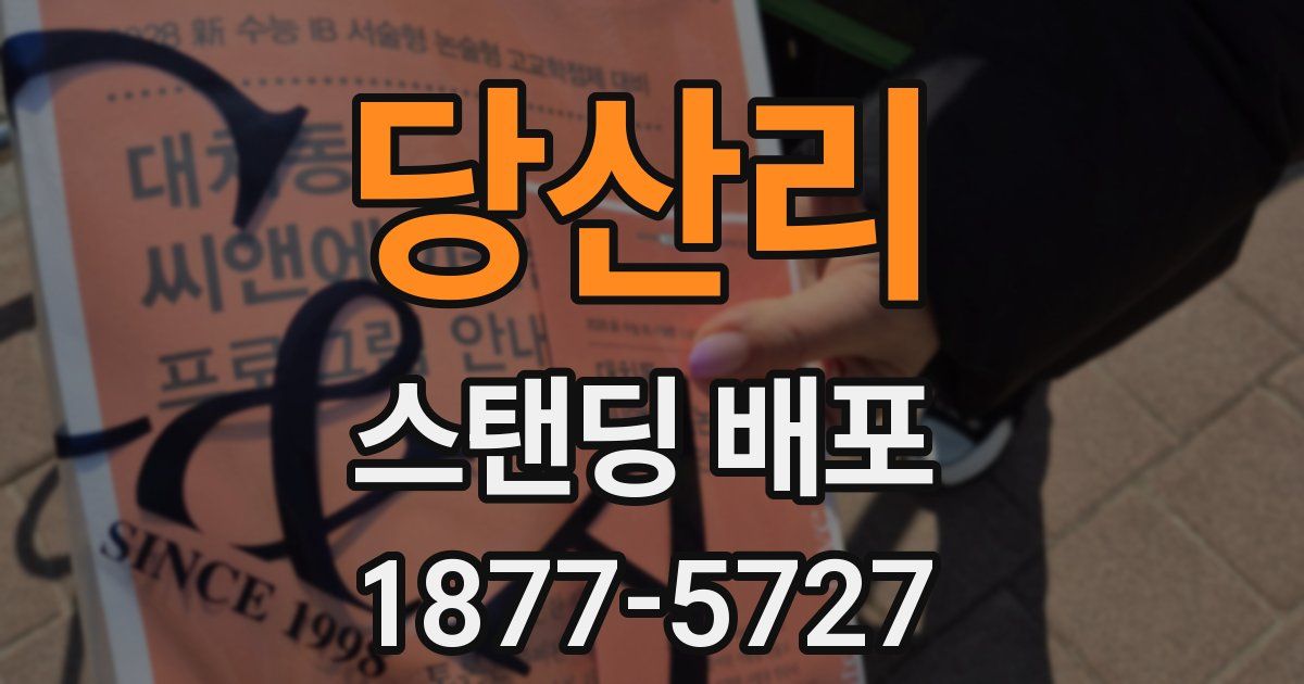 당산리 스탠딩 배포