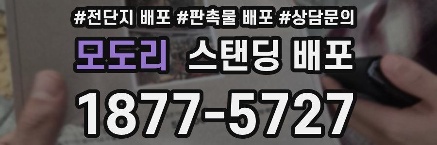 모도리 스탠딩 배포