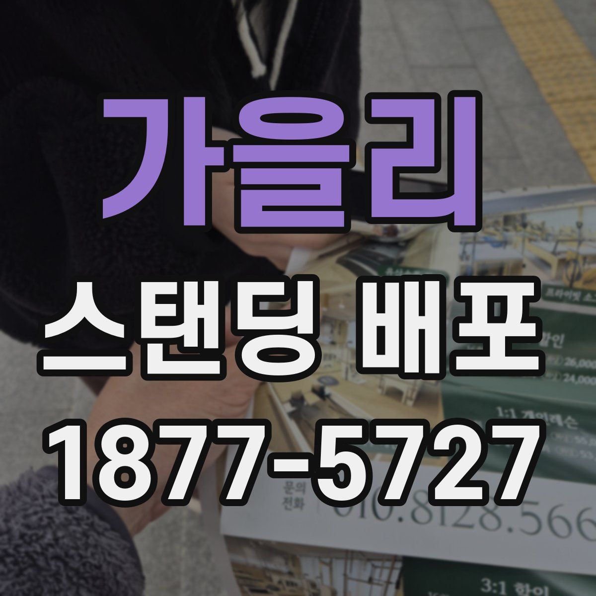 가을리 스탠딩 배포