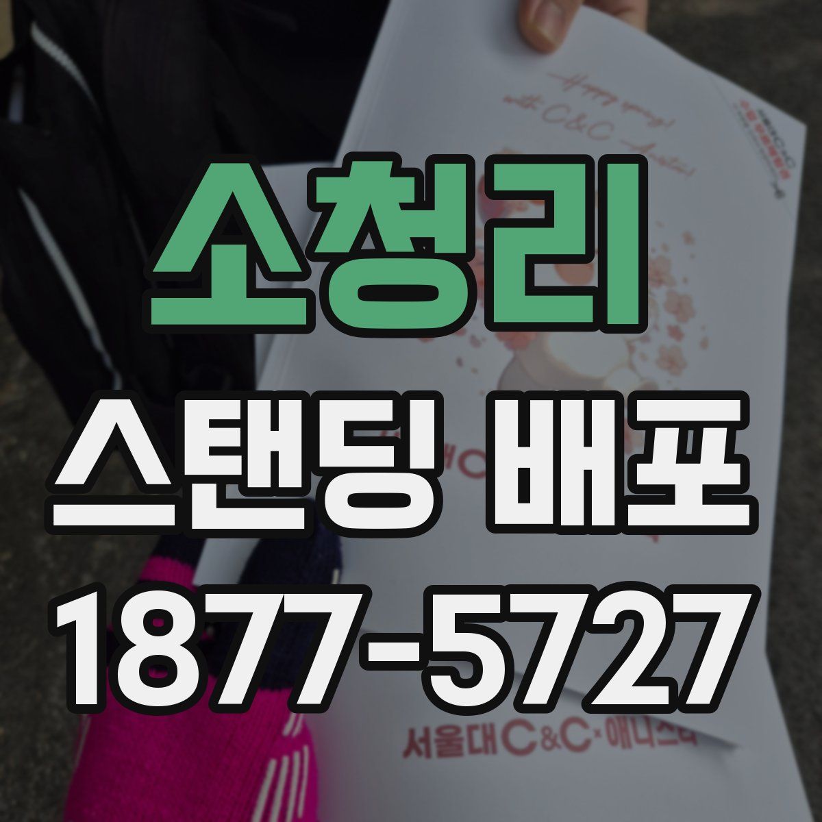 소청리 스탠딩 배포