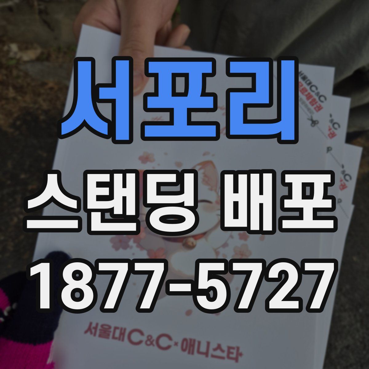 서포리 스탠딩 배포