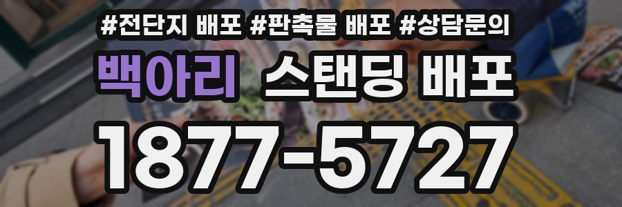 백아리 스탠딩 배포