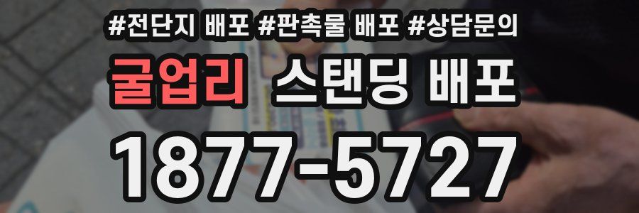 굴업리 스탠딩 배포